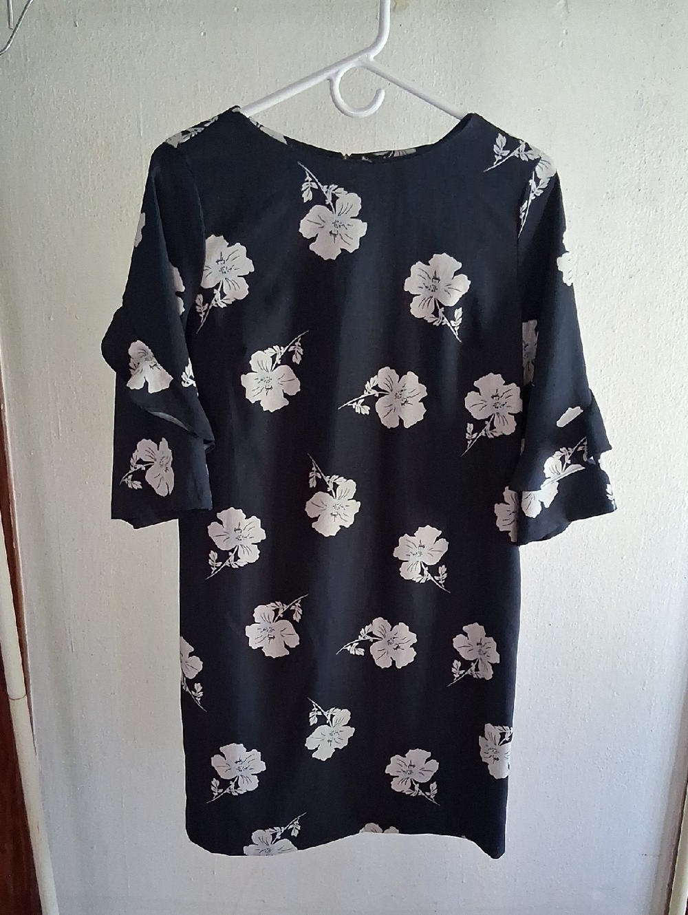 Banna Republic Blue Floral Dress